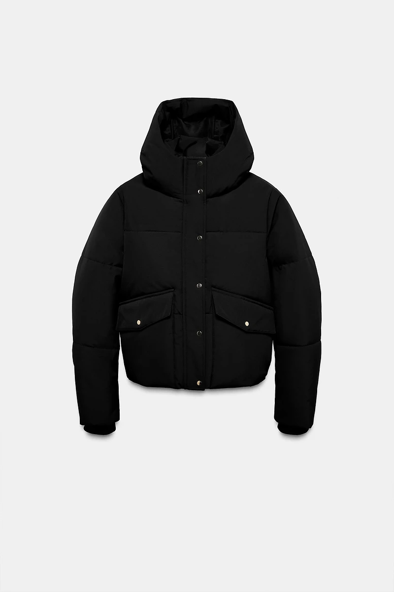 SHORT WATER REPELLENT WINDPROOF HOODIE ANORAK