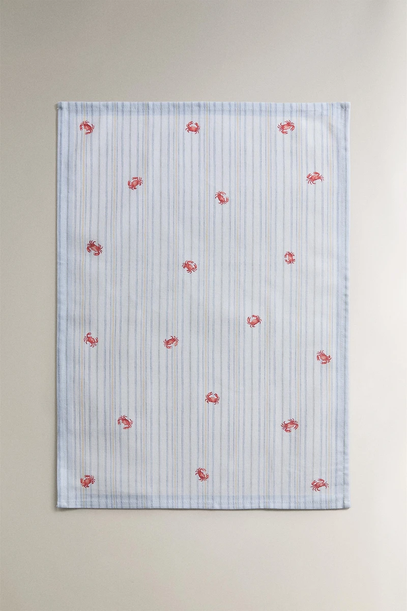 CRAB TEA TOWEL SET (PACK OF 2)