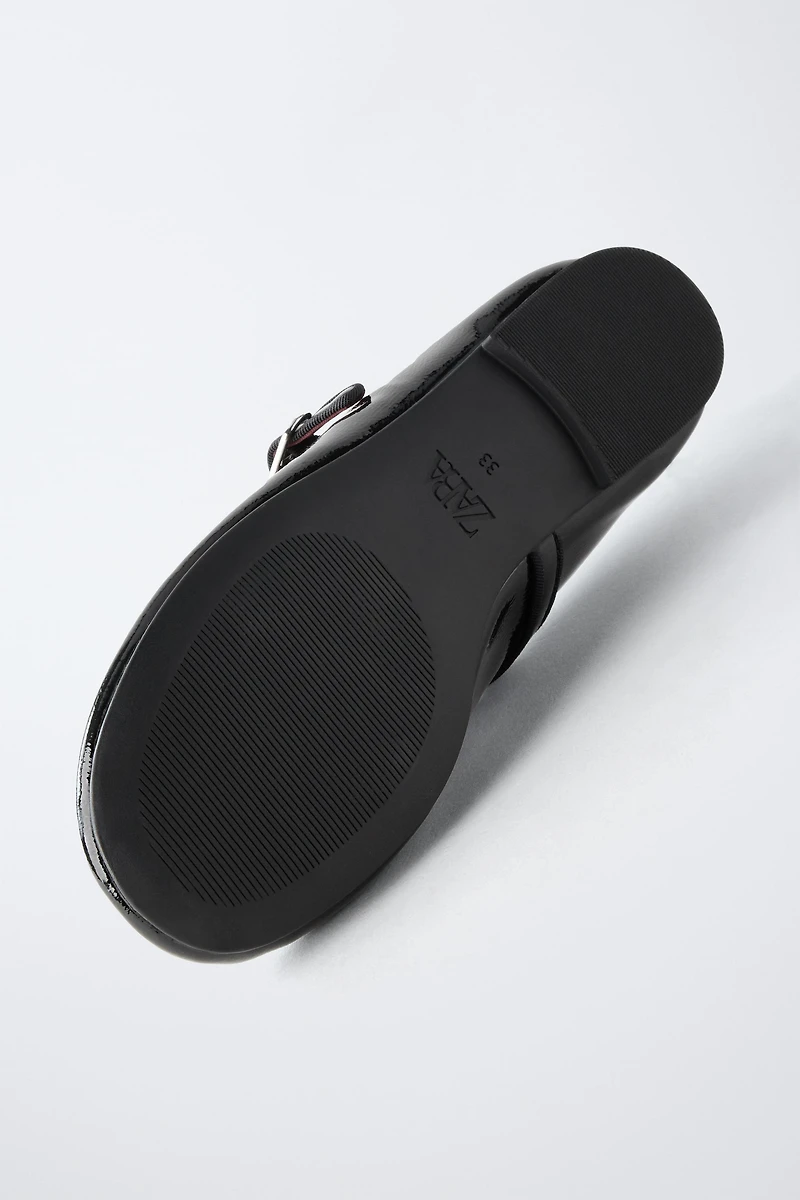 T-BAR HEART BALLET FLAT