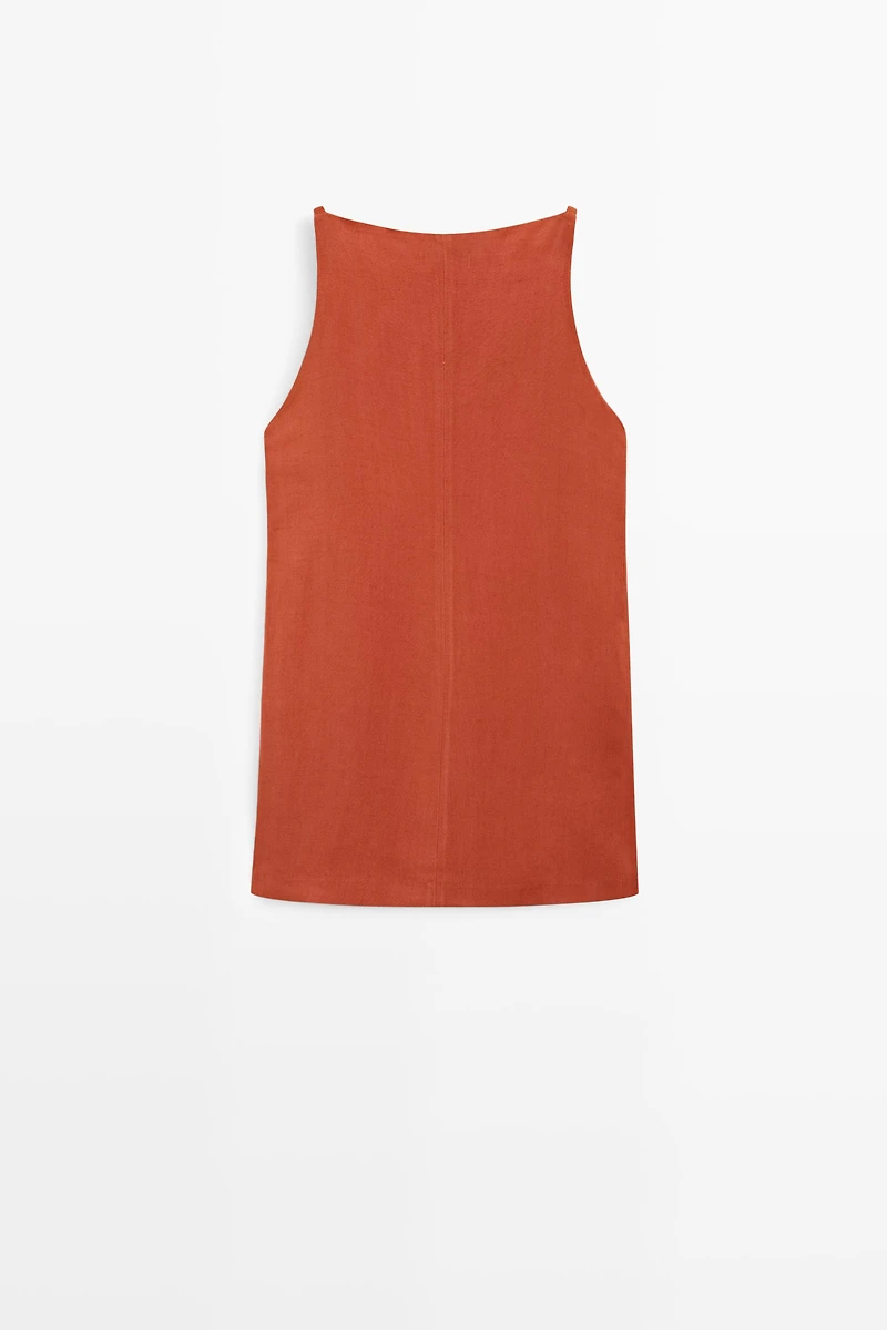 Strappy mini dress