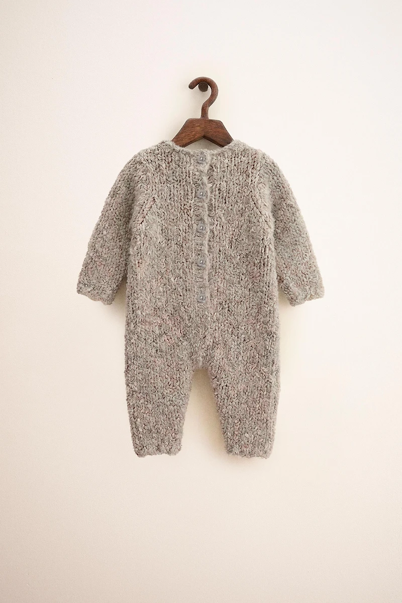 ZARA TIMELESS - COMBINAISON LONGUE EN MAILLE MOUTON