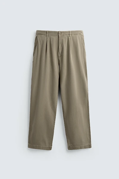FLOWY COTTON - LINEN PANTS
