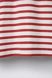 STRIPED PATCH T-SHIRT