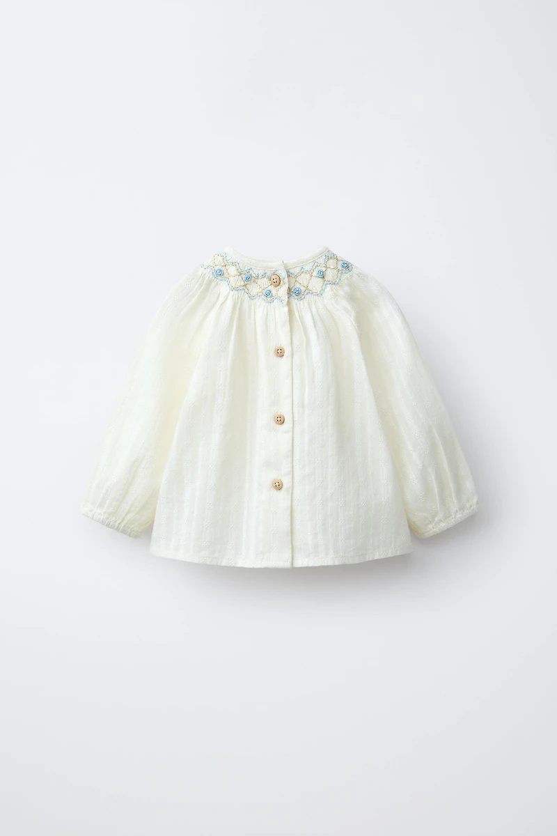 DOBBY SHIRT WITH BOBBLES