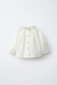 DOBBY SHIRT WITH BOBBLES