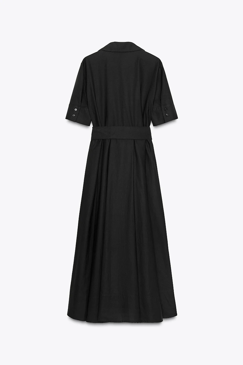 ZW COLLECTION POPLIN MIDI DRESS