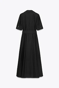ZW COLLECTION POPLIN MIDI DRESS