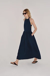 ZW COLLECTION HALTER NECK DRESS