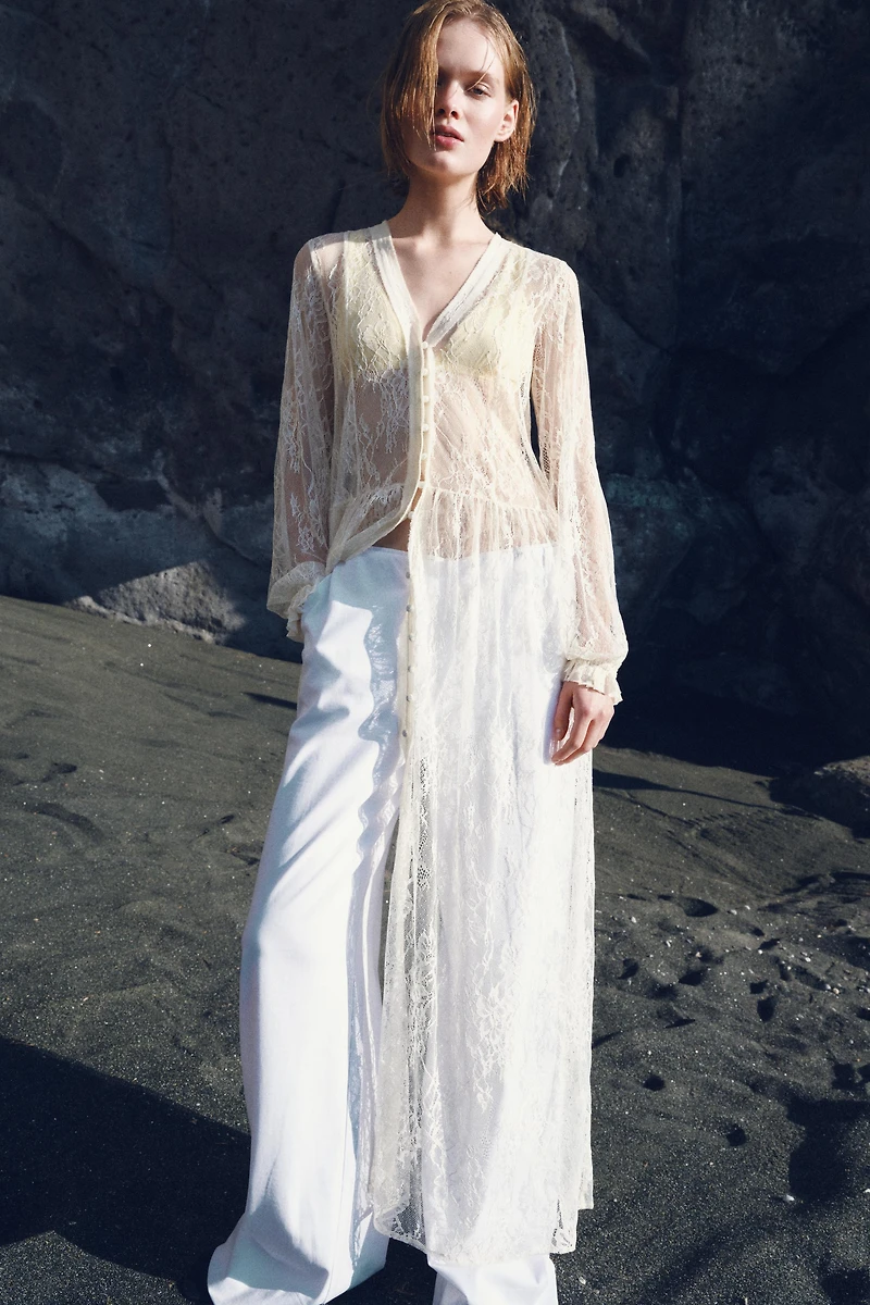 ROBE LONGUE DENTELLE ZW COLLECTION