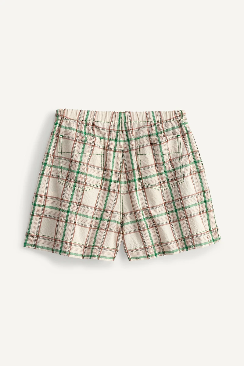 LIMITED EDITION PLAID SHORTS