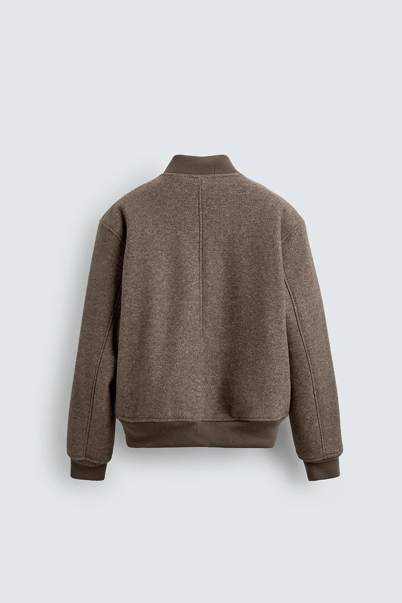 COMBINATION BOMBER JACKET