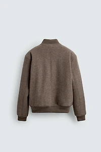 COMBINATION BOMBER JACKET