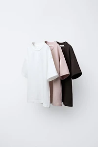 THREE-PACK OF BASIC T-SHIRTS