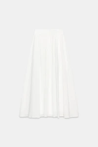 LAYERED MIDI SKIRT