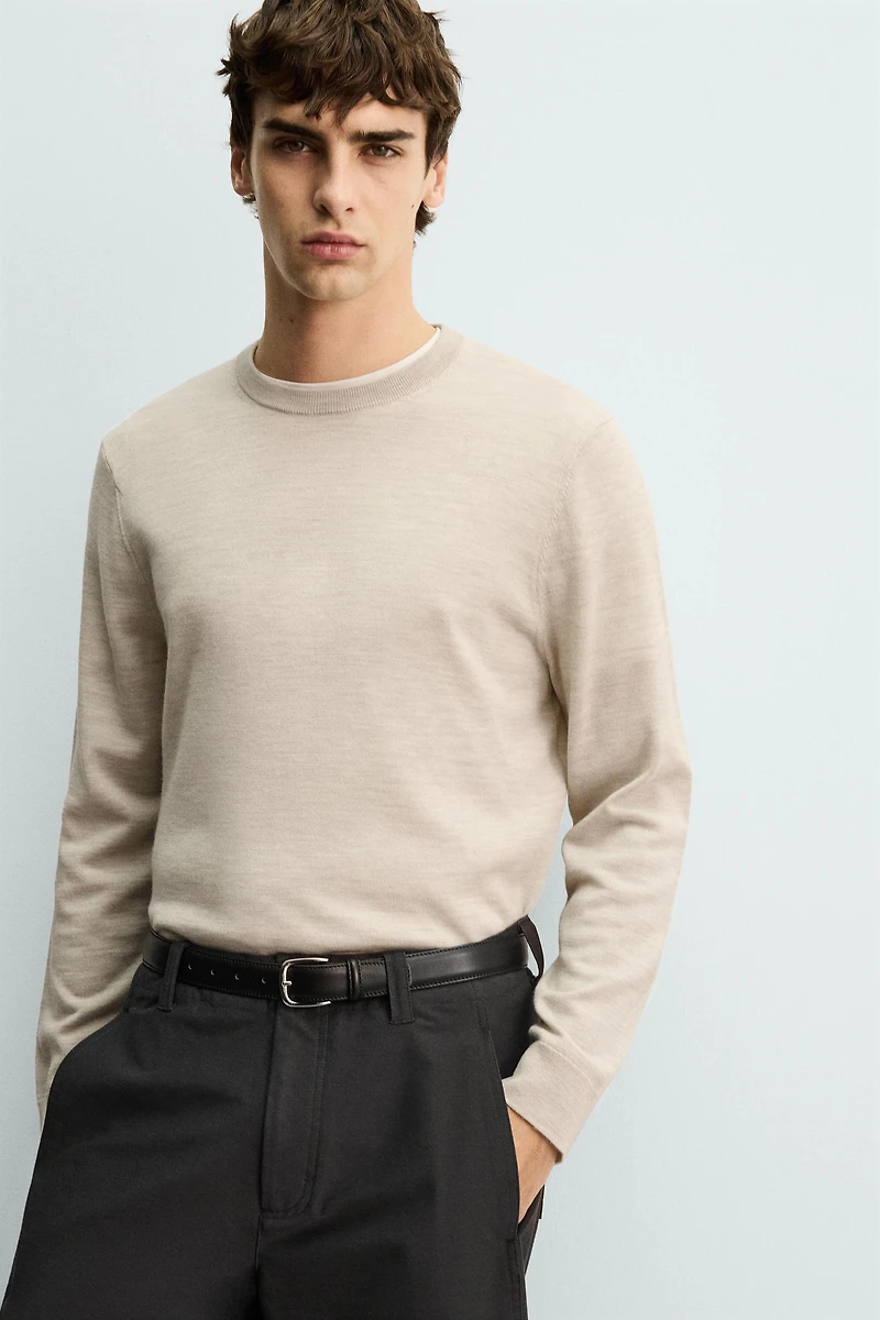 PULL REGULAR FIT EN LAINE