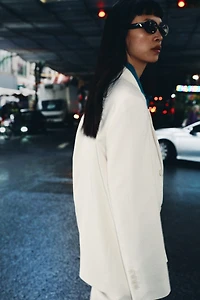 ZW COLLECTION OVERSIZED DOUBLE BREASTED BLAZER