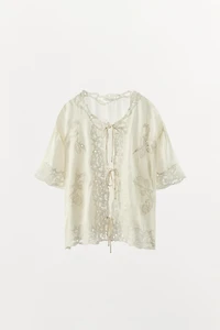 LIMITED EDITION 100% VISCOSE LACE JACKET