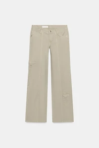 SEAM DETAIL CARGO PANTS