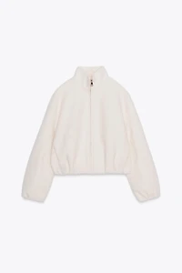 HIGH COLLAR BOUCLÉ JACKET