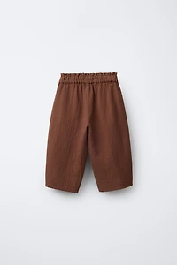 BAGGY TOPSTITCHED PANTS