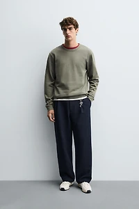 BASIC CREWNECK SWEATSHIRT