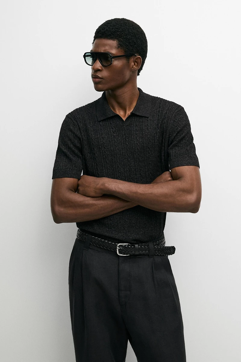 100% Cotton Knit Polo