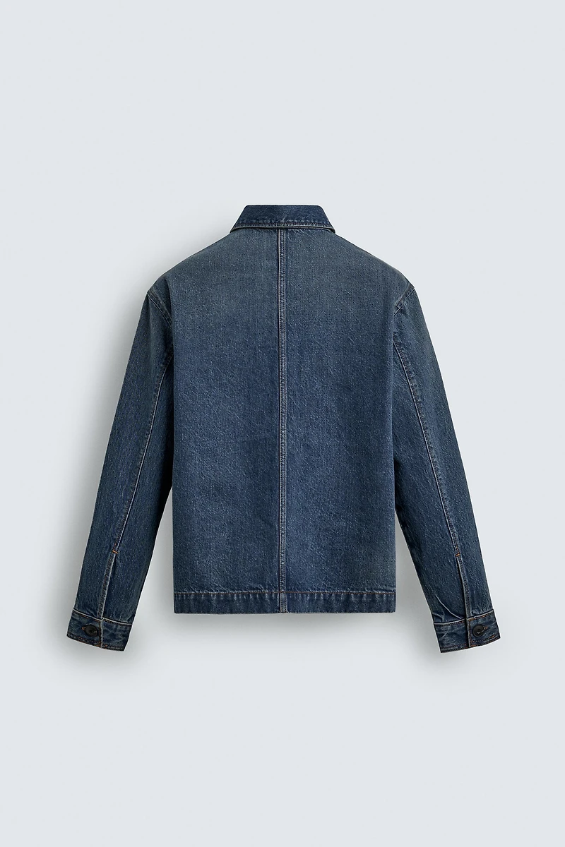 WASHED DENIM SHIRT