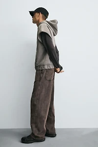 WASHED RELAXED FIT JOGGER PANTS