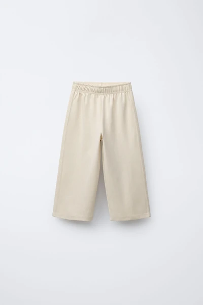 PANTALON À JAMBES LARGES