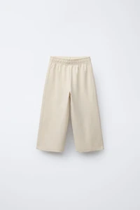 PANTALON À JAMBES LARGES