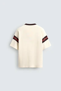 RIB STRIPE T-SHIRT