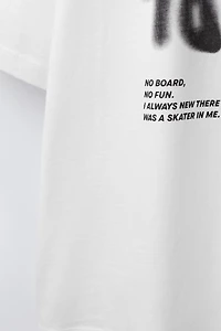 GRAFFITI PRINT T-SHIRT