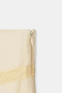 ZW COLLECTION COMBINATION LACE SKIRT