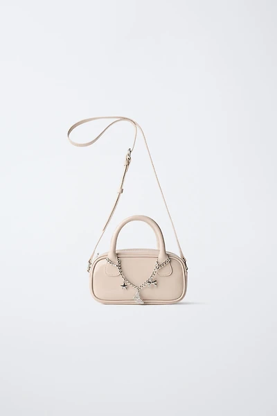 MINI BOWLING CHARM CROSSBODY BAG