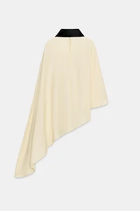 BLOUSE ASYMÉTRIQUE FOULARD ZW COLLECTION