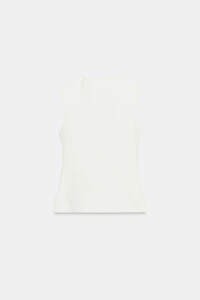 BUTTONED VEST TOP