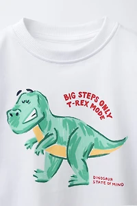 T-SHIRT À IMPRIMÉ DINOSAURE