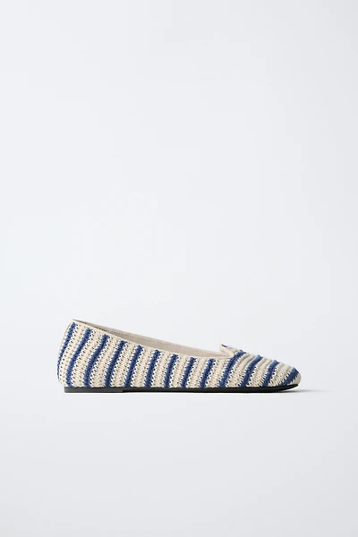 CROCHET BALLET FLATS