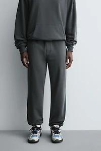 PANTALON JOGGER REGULAR FIT BASIQUE