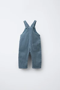 THICK CORDUROY OVERALLS