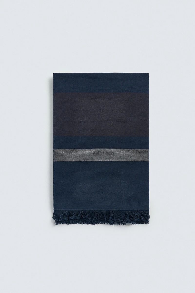 SERVIETTE DE PLAGE À RAYURES