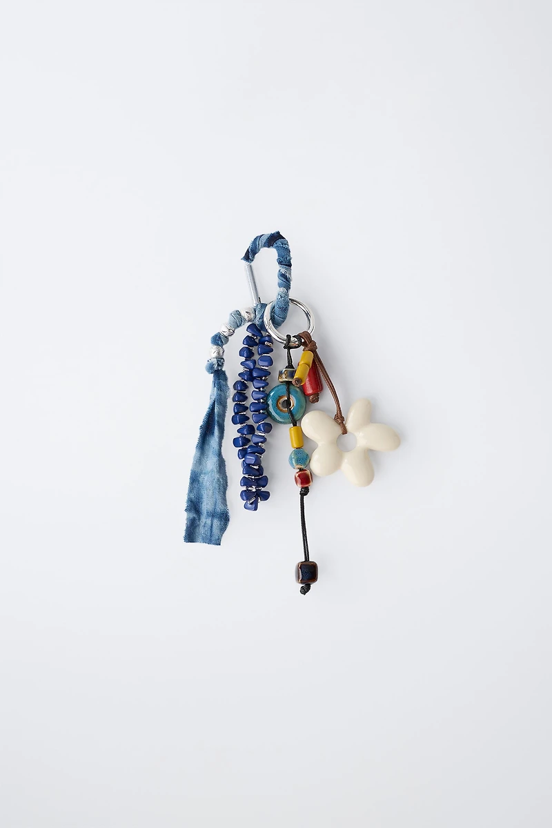 MULTI-CHARM KEYCHAIN