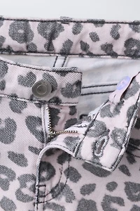 ANIMAL PRINT SHORTS