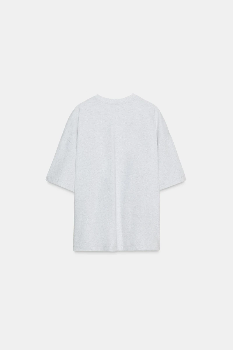 SHORT SLEEVE TEXT T-SHIRT