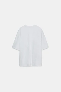 SHORT SLEEVE TEXT T-SHIRT