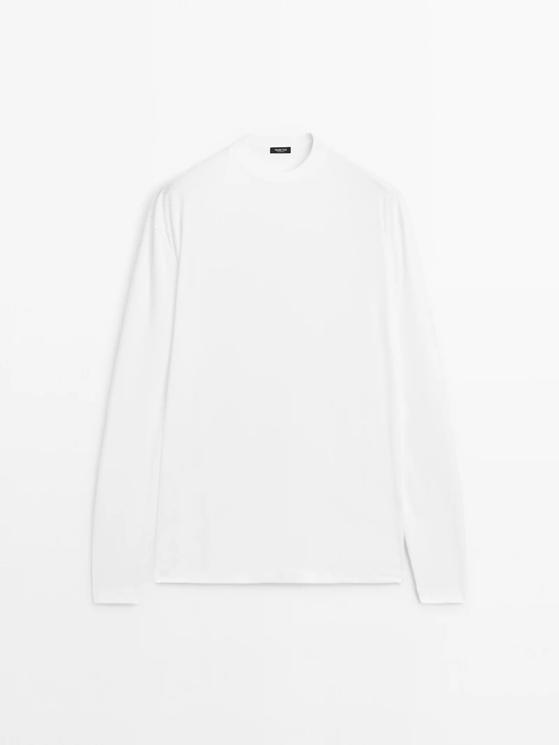 T-shirt manches longues en coton medium weight