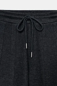 BALLOON RIB SOFT PANTS