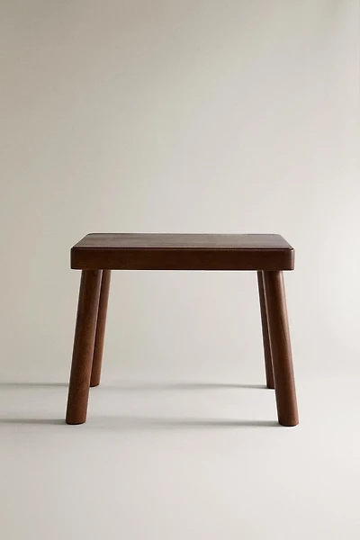 ACACIA WOOD STOOL