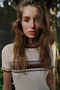 RUSTIC STRIPED TOP