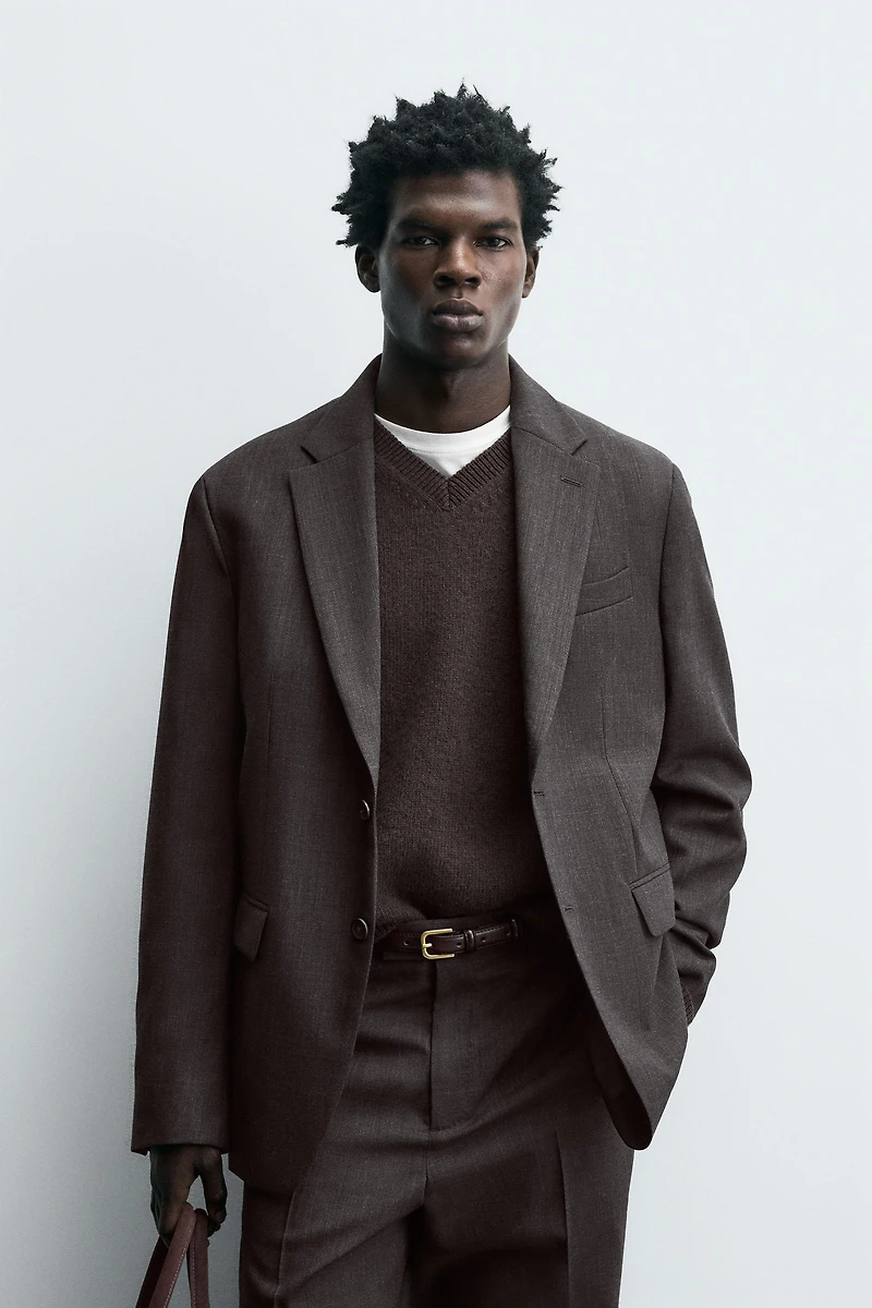 100% WOOL LIMITED EDITION SUIT BLAZER